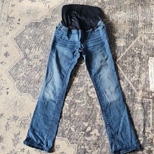 Isabel Maternity by Ingrid & Isabel Dark Blue Boot Cut Jeans